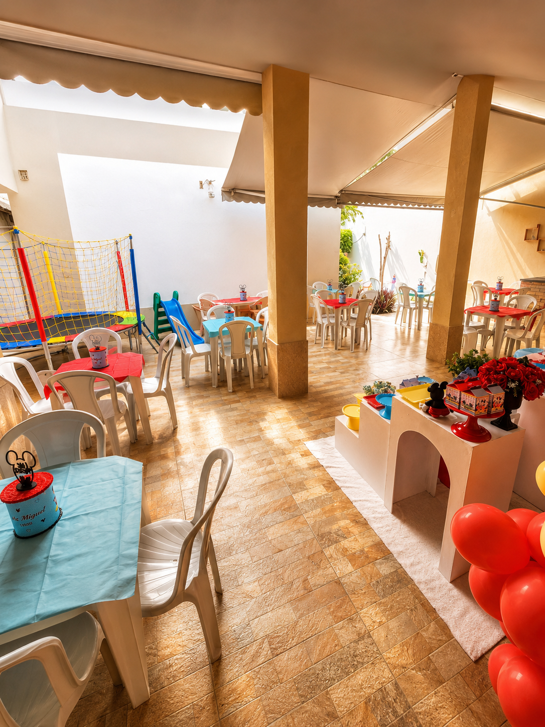 Espaço de Festas e Eventos Magalhaes Festa infantil do Mickey